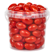 Rajčata Cherry oválná, kyblík