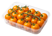 Rajčata Cherry oranžová keříková, vanička