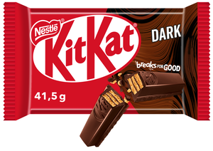 Nestlé KitKat 4 Fingers Dark tyčinka s oplatkou v hořké čokoládě