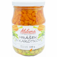 Alibona Hrášek s karotkou