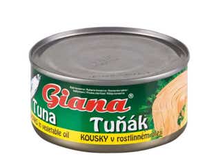 Giana Tuňák kousky v rostlinném oleji