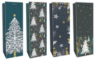 Anděl Přerov Taška na lahev zimní se zlatou ražbou 12 x 36 x 9 cm