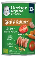 Gerber BIO Organic křupky s rajčaty a mrkví