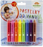 Teddies Pastelky do vany 8 ks