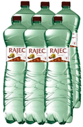 Rajec  Pramenitá voda Kaštan jemně sycená 6x1,5l