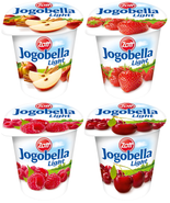 Zott Jogobella Light Mix příchutí (Jahoda, Malina, Pečené jablko, Višeň), 1ks