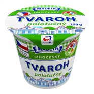 Madeta Jihočeský Tvaroh polotučný
