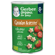 Gerber Organic křupky jahodové