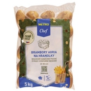 Brambory Agria pozdní na hranolky