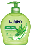 Lilien Cream Soap Aloe Vera Tekuté mýdlo