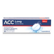 ACC LONG 600 mg 20 šumivých tablet