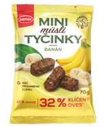 Semix Mini müsli tyčinky Banán bez lepku