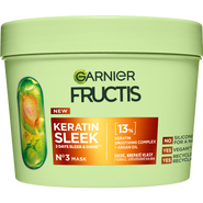 Garnier FRUCTIS Keratin Sleek maska na suché a krepaté vlasy