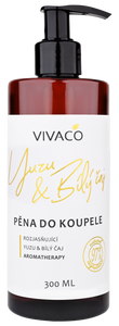 Vivaco Přírodní pěna do koupele Yuzu & Bílý čaj