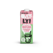 OATLY Ovesný nápoj Matcha Strawberry