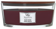 Wood Wick Black Cherry Vonná svíčka loď se dřevěným knotem
