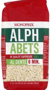 Náhled kategorie těstovinová písmenka