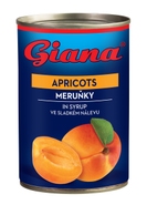Giana Meruňky ve sladkém nálevu