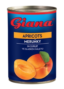 Náhled kategorie Giana Meruňky ve sladkém nálevu