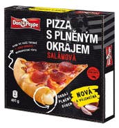 Don Peppe Pizza s plněným okrajem Salámová