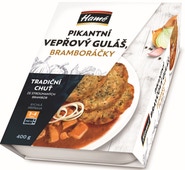 Hamé Pikantní vepřový guláš s bramboráky