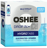 Oshee Drop in Hydro Tabs Zero Elektrolyty Multifruit 