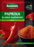 Avokádo Paprika sladká maďarská mletá 5 x 25g