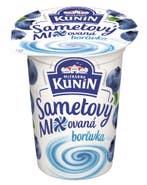 Mlékárna Kunín Sametový jogurt borůvka