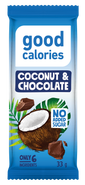good calories Datlová tyčinka, kokos a čokoláda 