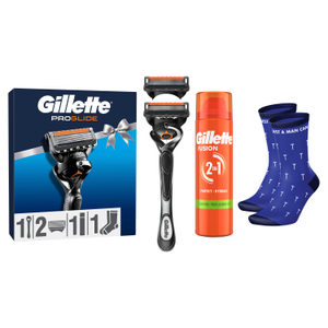 Gillette Dárková sada Proglide - strojek s příslušenstvím a ponožkami