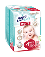 Linteo Baby Pants Premium Maxi (9–15 kg), vel. 4