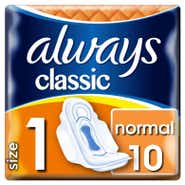Always Classic Normal hygienické vložky
