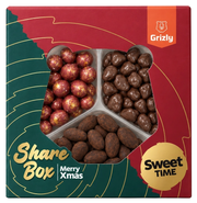 GRIZLY Vánoční Sharebox sladký