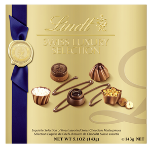 Lindt švýcarské výběrové čokoládové pralinky