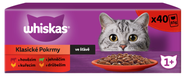 Whiskas Kapsičky klasický výběr ve šťávě pro dospělé kočky