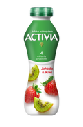 Activia Probiotický jogurtový nápoj jahoda a kiwi