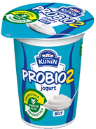 Mlékárna Kunín PROBIO2 bílý