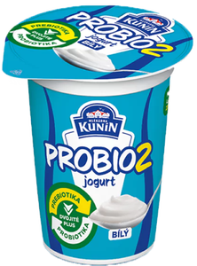 Mlékárna Kunín PROBIO2 bílý