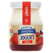 Madeta Jihočeský jogurt tradiční jahoda