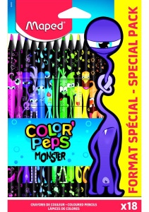 Maped Pastelky bezdřevé Monster
