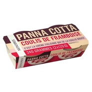 Monoprix Panna Cotta s malinami (2x 120 g)