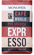 Monoprix Mletá káva Expresso Arabica