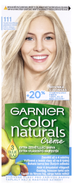 Garnier Color Naturals permanentní barva na vlasy, odstín 111 superzesvětlující popelavá blond