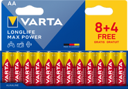 Varta Longlife Max Power AA, 8+4