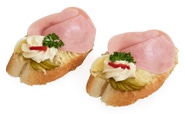 Lahůdky Palma Chlebíčky šunkové, 2x93g