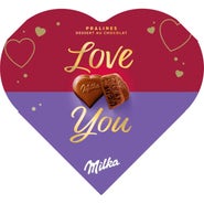 Milka Bonboniéra I Love Milka, lískooříšková náplň