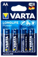 Varta Baterie  Longlife Power tužkové AA