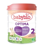 BabyBio Babybio Optima 2 Pokračovací kojenecké bio mléko s probiotiky a prebiotiky 800 g