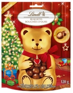 Lindt Teddy mléčná čokoláda s kousky sušenek