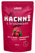 Louie Kapsička kachní s brusinkami, vitamíny a minerály pro psy